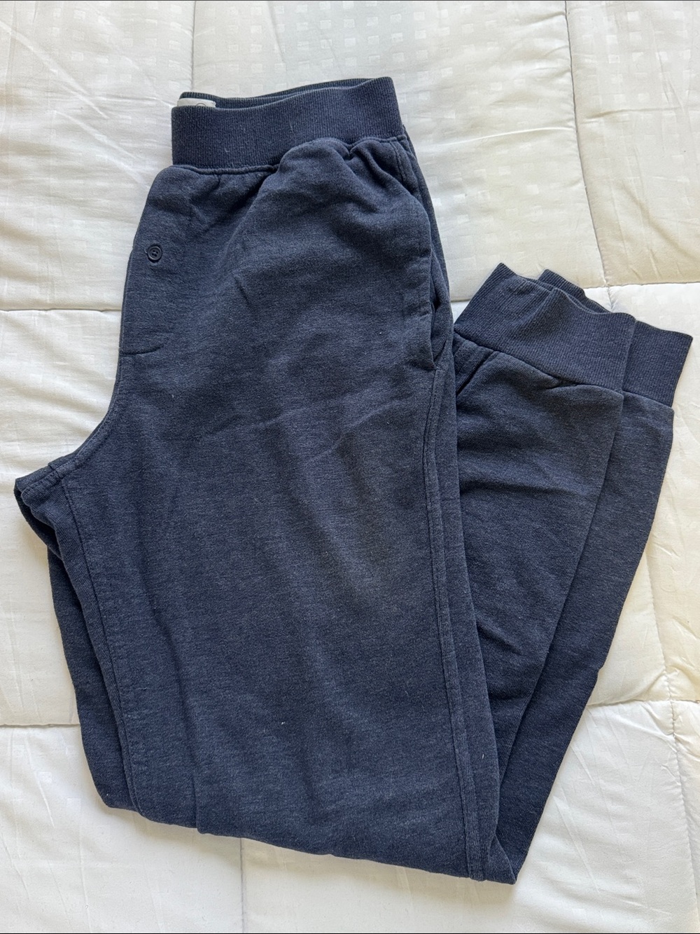 Small blue Goodfellow cotton joggers, loungewear, casual, pajamas, sweatpants